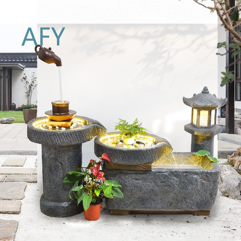 Fuente de Agua Decorativa Esti - Gardening Hand Tools Japanese reseña y precio