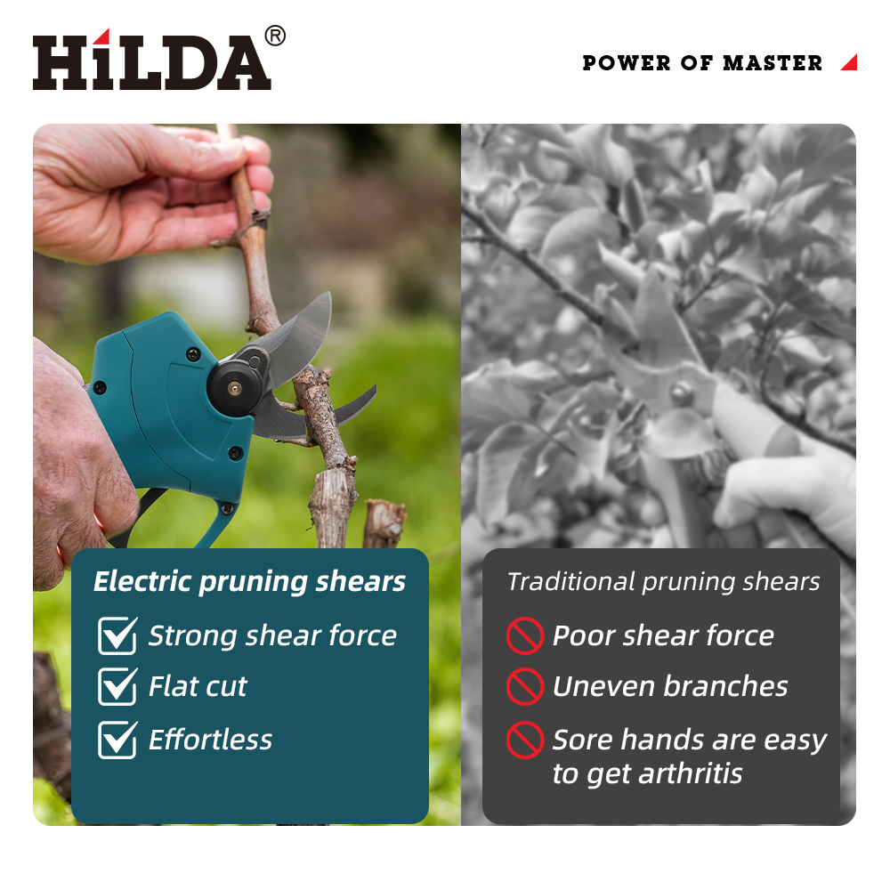 Tijeras de Podar Eléctricas In - Gardening Tools Vegetables reseña y precio